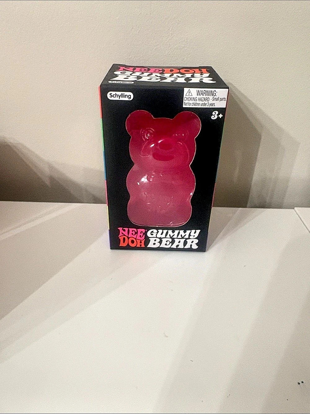 Schylling Needoh Gummy Bear Pink Gummy Bear NWT